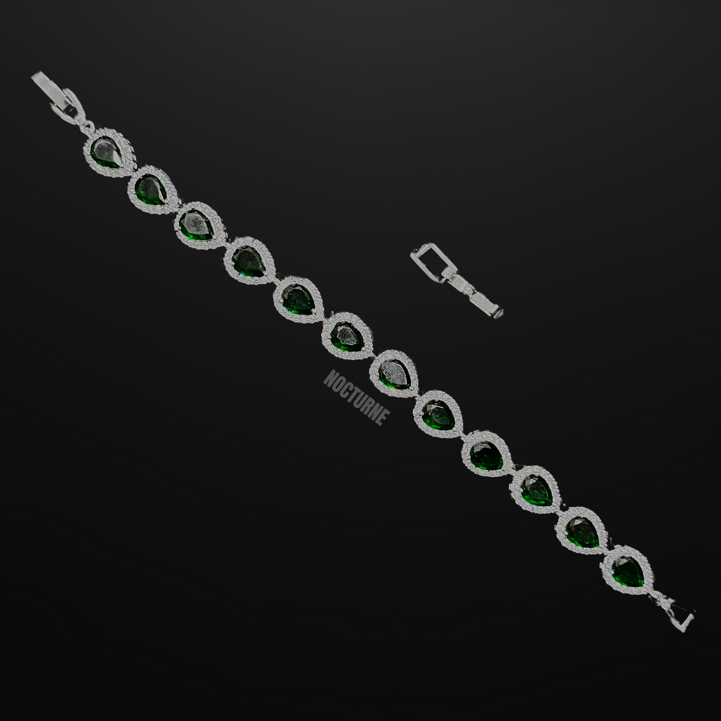 Green Diamond Bracelet